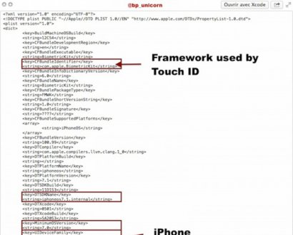 iOS代码显示下一代iPad将支持Touch ID识别