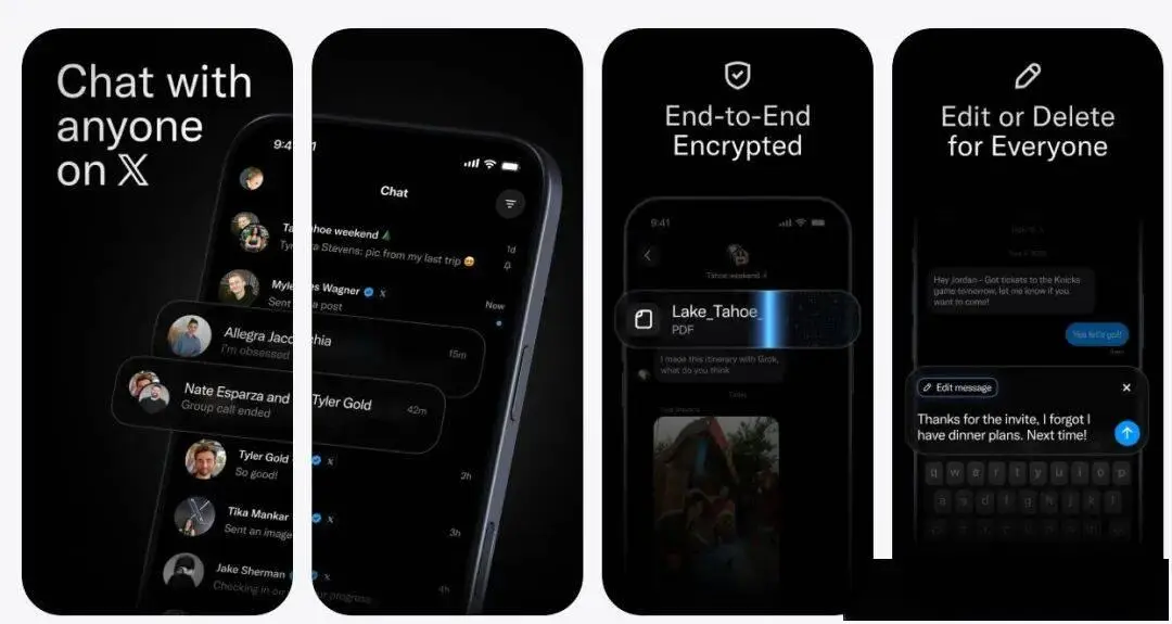 马斯克想抄微信生态 却做出了加密版XChat -1 马斯克想抄微信生态 却做出了加密版XChat -1